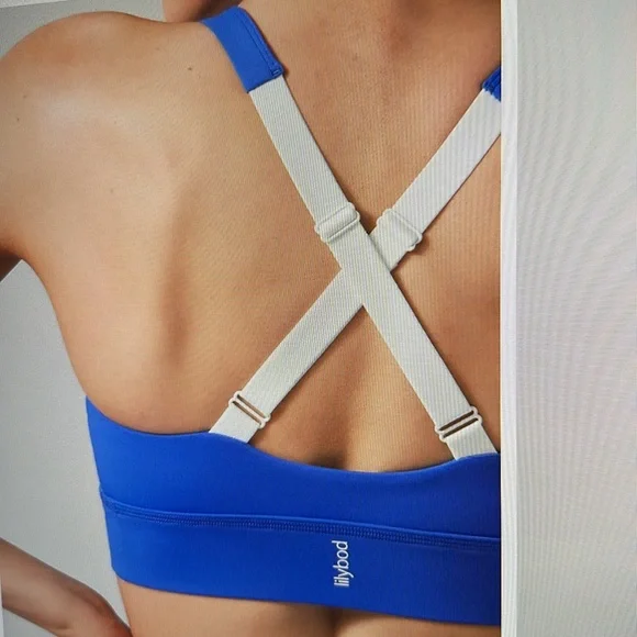 Lilybod Chelsea XR Sports Bra in Cobalt Blue *NWOT